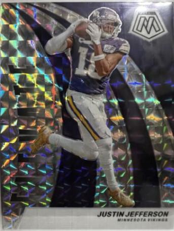 2024 Panini Mosaic Elevate Justin Jefferson [Mosaic] #12 card