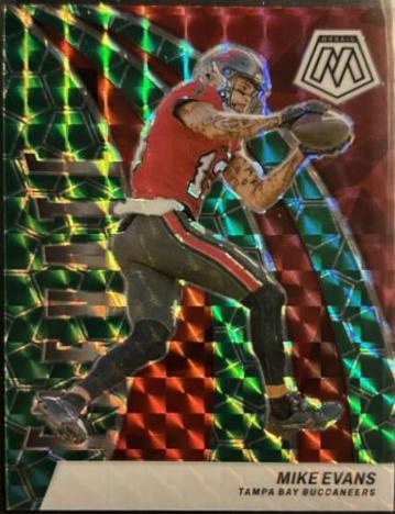2024 Panini Mosaic Elevate Mike Evans [Green] #19 card