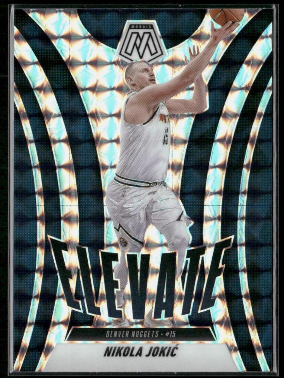 2024 Panini Mosaic Elevate Nikola Jokic [Mosaic] #20 card