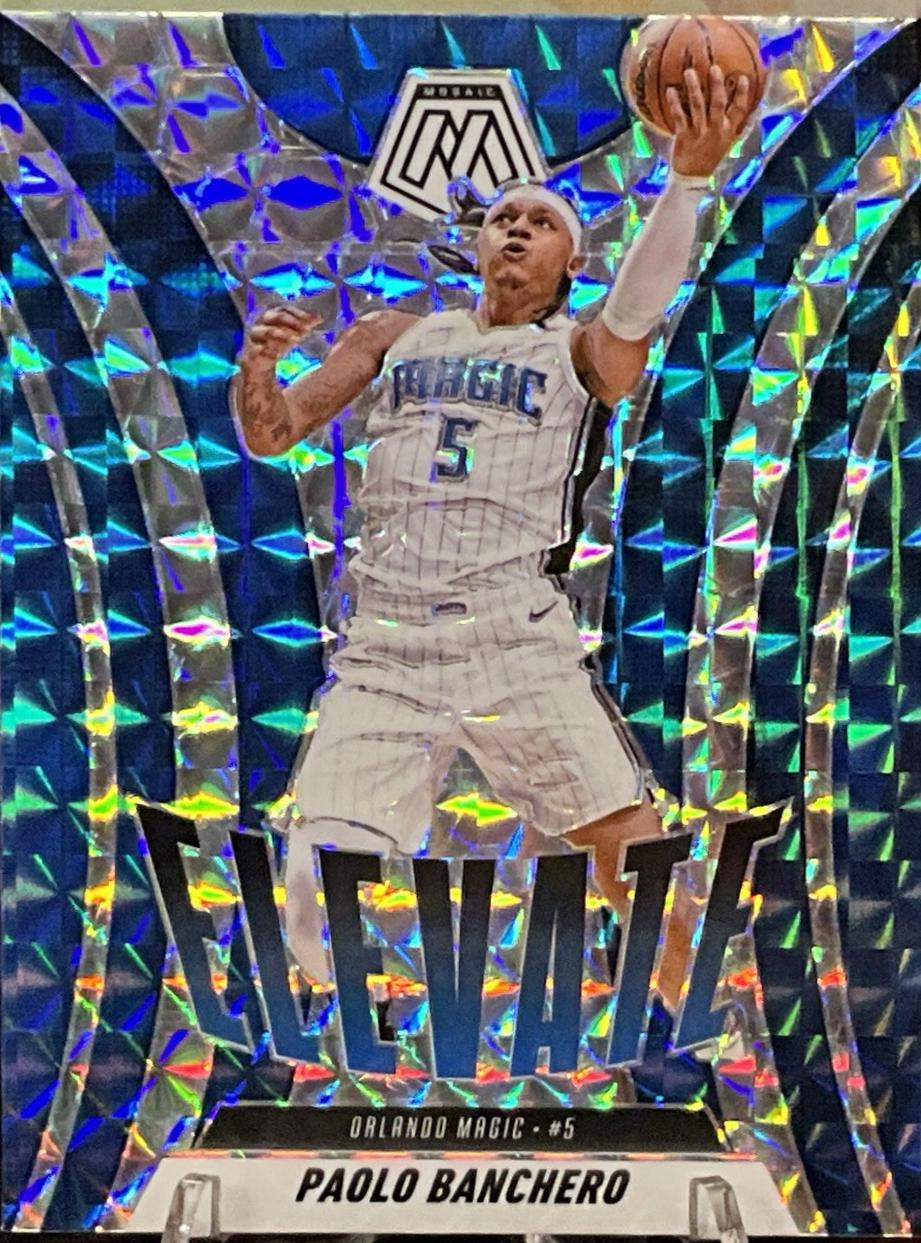 2024 Panini Mosaic Elevate Paolo Banchero [Mosaic] #10 card