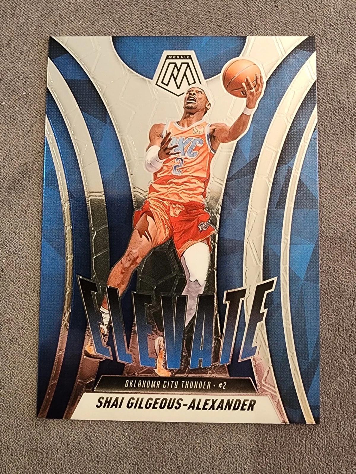 2024 Panini Mosaic Elevate Shai Gilgeous-Alexander #25 card
