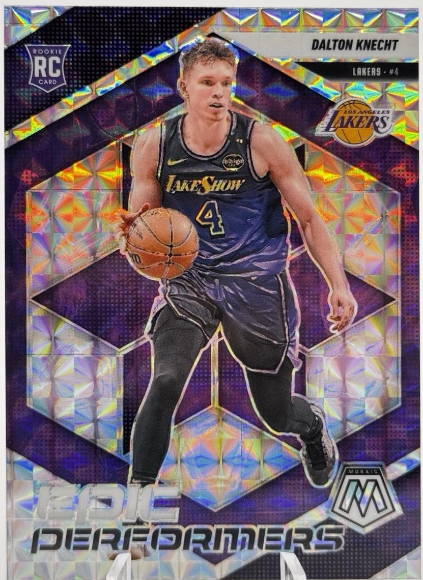 2024 Panini Mosaic Epic Performers Dalton Knecht [Mosaic] #14 card