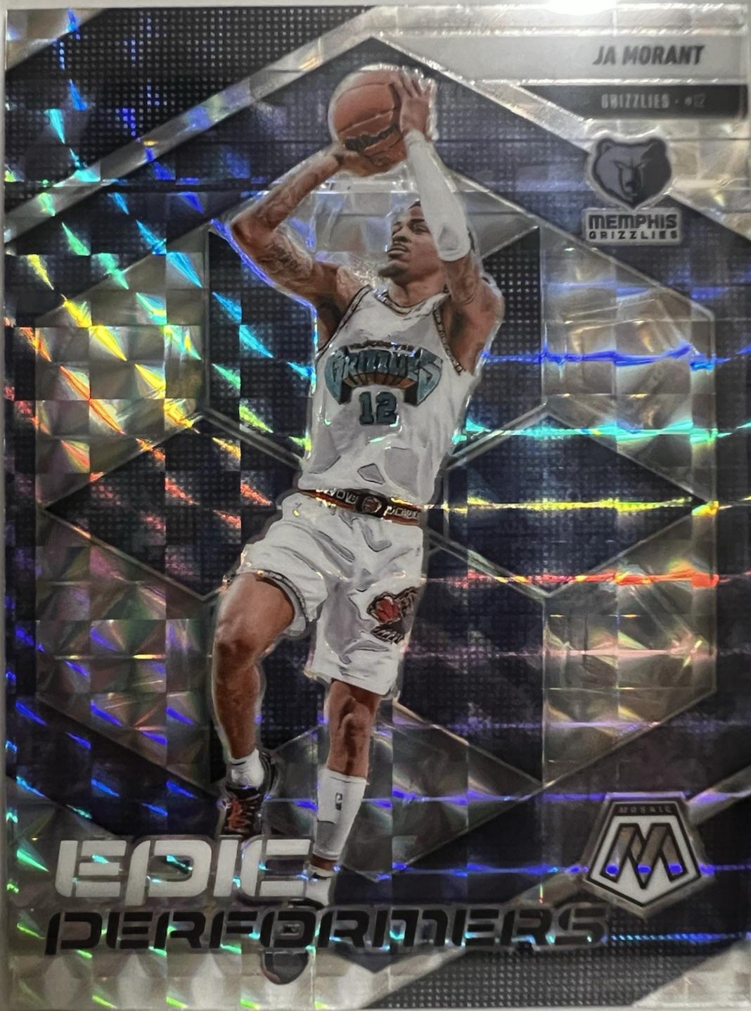 2024 Panini Mosaic Epic Performers Ja Morant #5 card