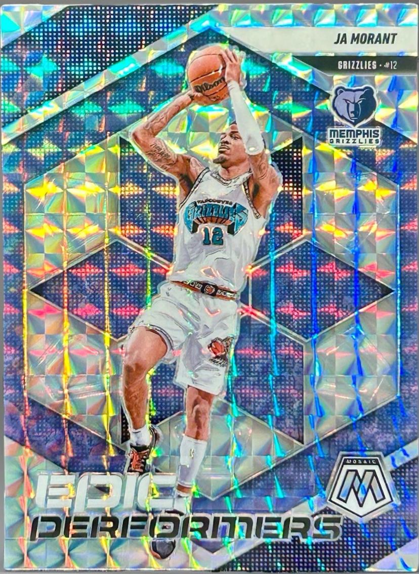 2024 Panini Mosaic Epic Performers Ja Morant [Mosaic] #5 card