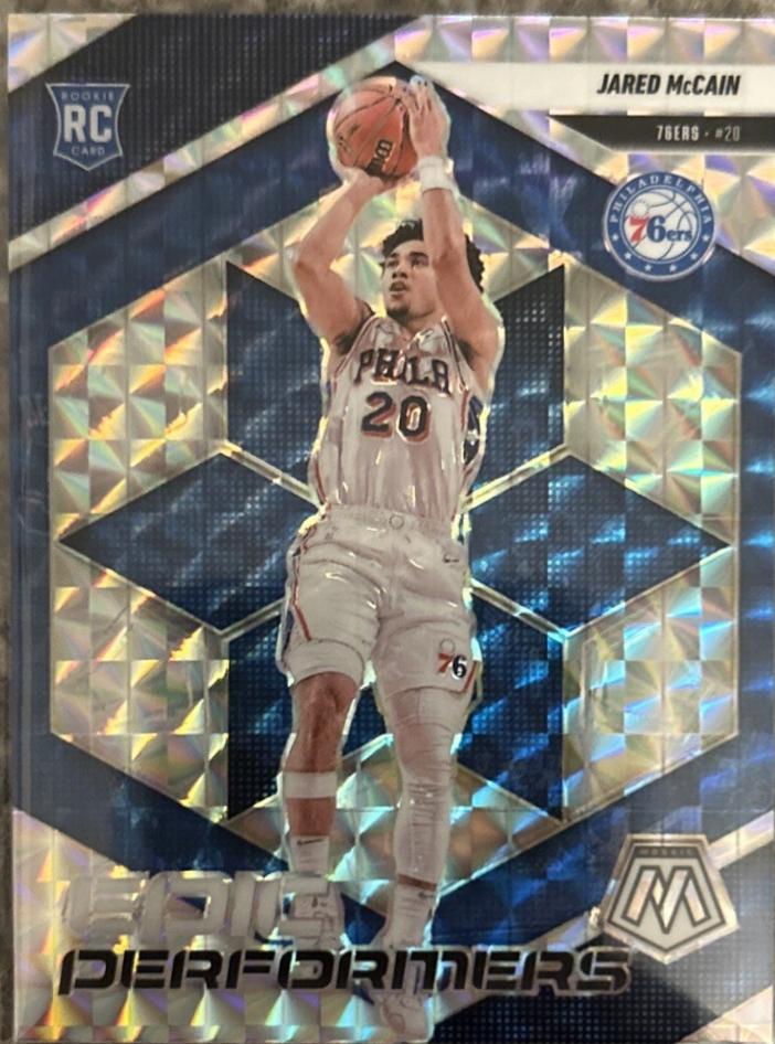 2024 Panini Mosaic Epic Performers Jared McCain [Mosaic] #13 card