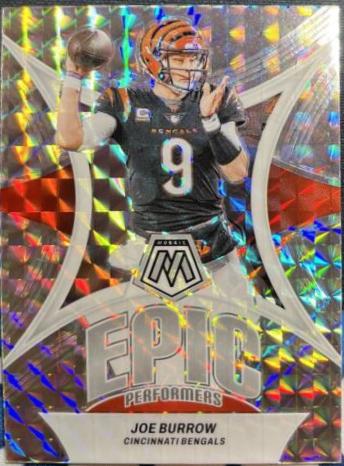 2024 Panini Mosaic Epic Performers Joe Burrow [Mosaic] #EP-JB card