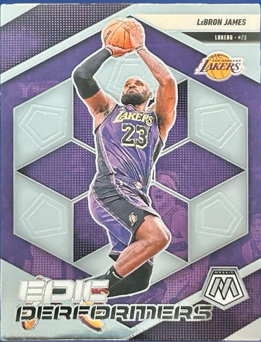 2024 Panini Mosaic Epic Performers LeBron James #2 card