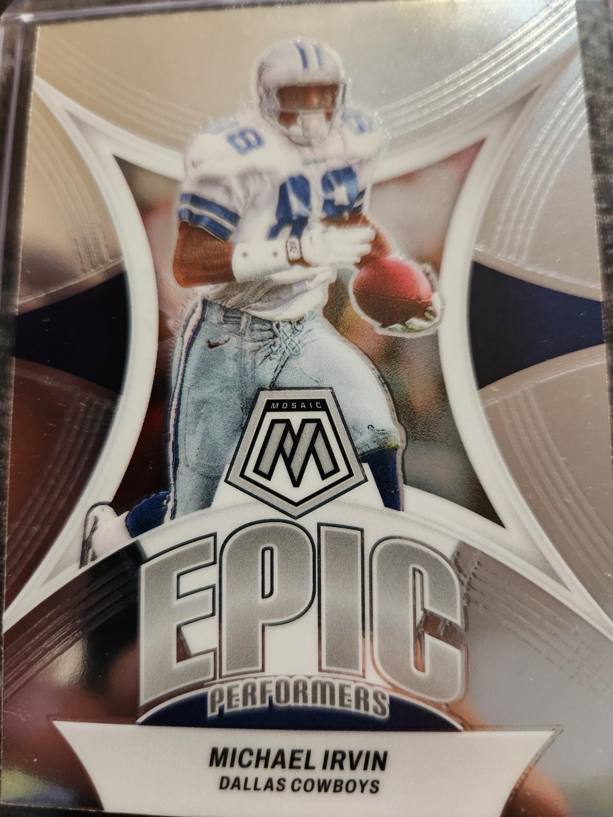 2024 Panini Mosaic Epic Performers Michael Irvin #EP-MI card