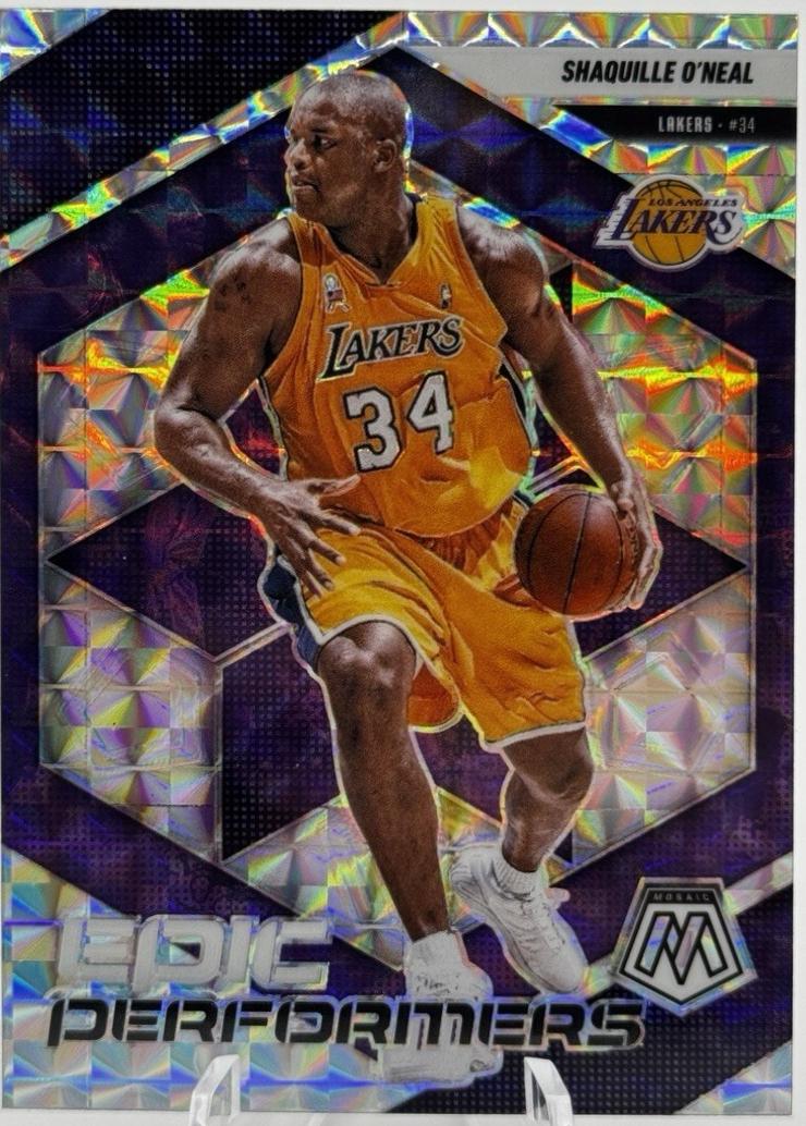 2024 Panini Mosaic Epic Performers Shaquille O'Neal #16 card