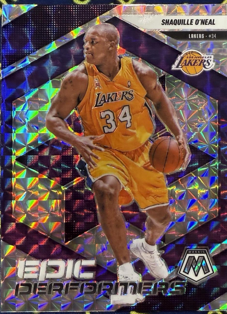 2024 Panini Mosaic Epic Performers Shaquille O'Neal [Mosaic] #16 card