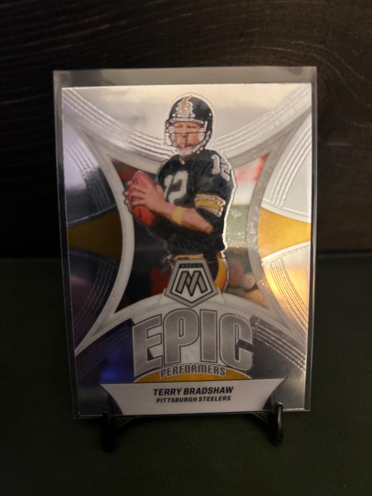 2024 Panini Mosaic Epic Performers Terry Bradshaw #EP-TB card