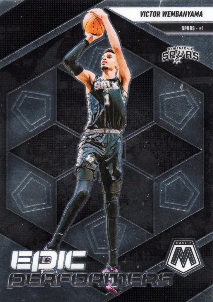 2024 Panini Mosaic Epic Performers Victor Wembanyama #1 card