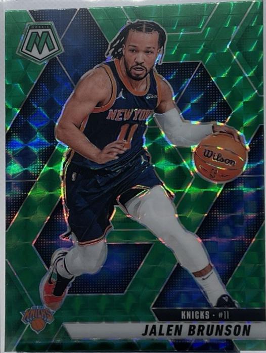 2024 Panini Mosaic Jalen Brunson [Green] #176 card