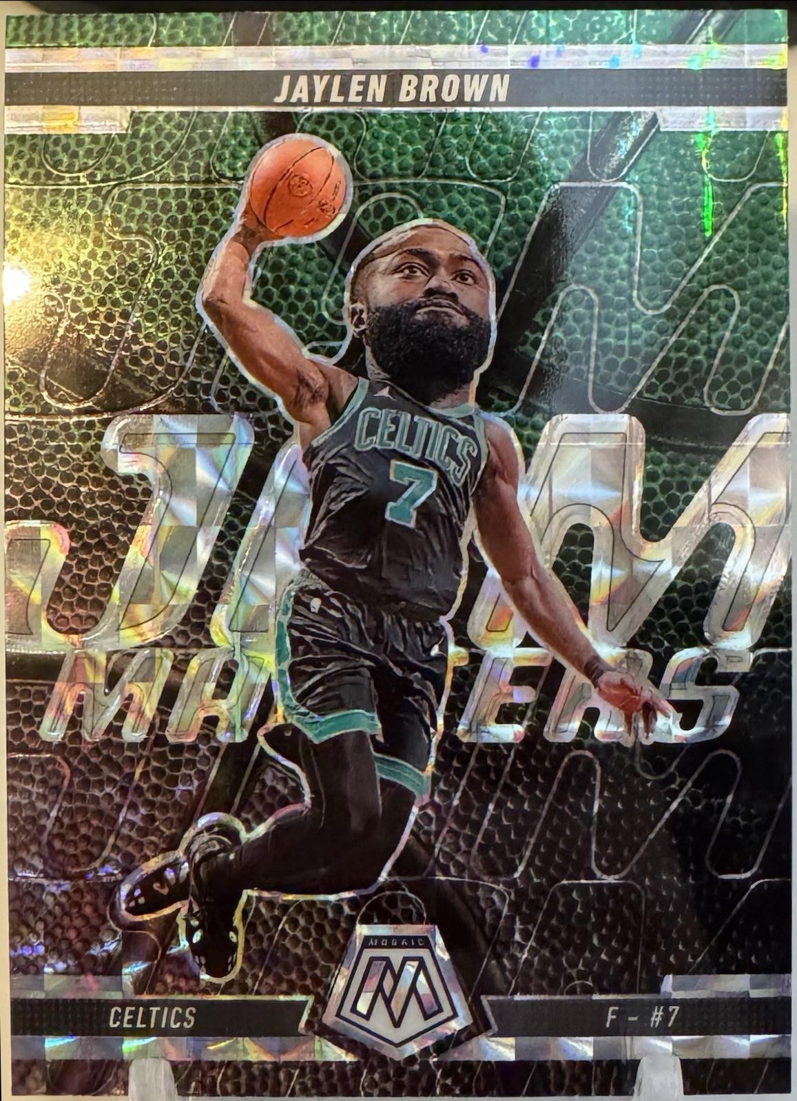 2024 Panini Mosaic Jam Masters Jaylen Brown #19 card