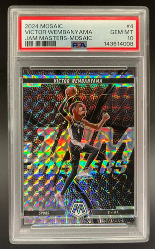 2024 Panini Mosaic Jam Masters Victor Wembanyama [Mosaic] #4 card