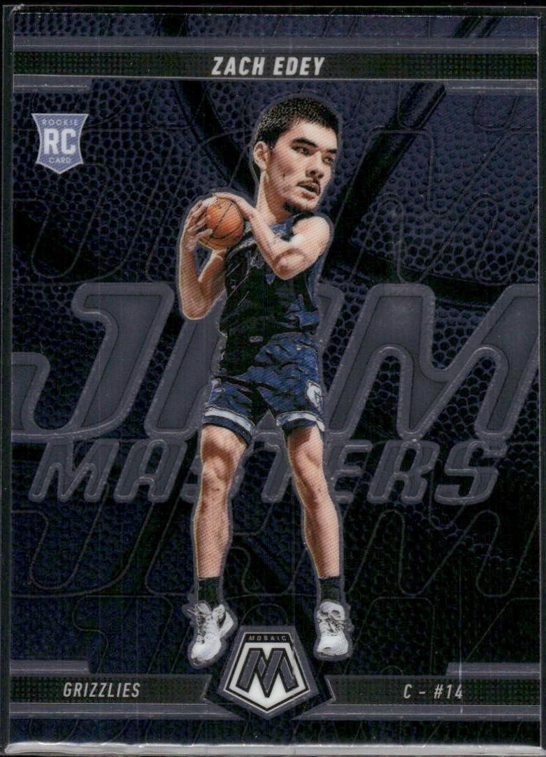 2024 Panini Mosaic Jam Masters Zach Edey #6 card