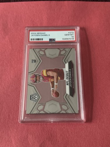 2024 Panini Mosaic Jayden Daniels #272 card