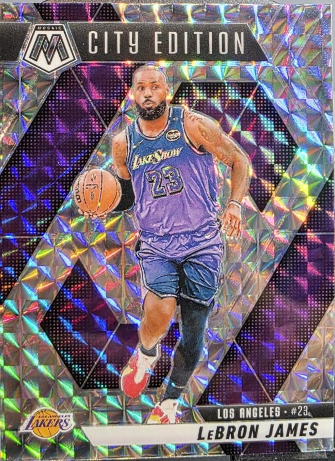 2024 Panini Mosaic LeBron James [Mosaic] #286 card