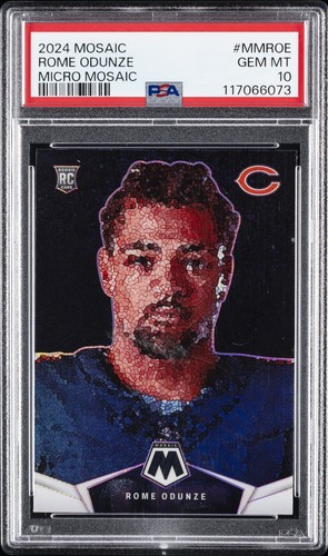 2024 Panini Mosaic Micro Rome Odunze #MM-ROE card
