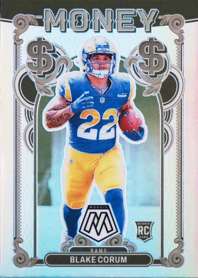 2024 Panini Mosaic Money Blake Corum #13 card