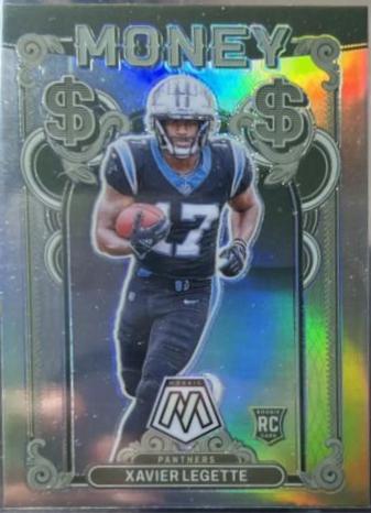2024 Panini Mosaic Money Xavier Legette #14 card