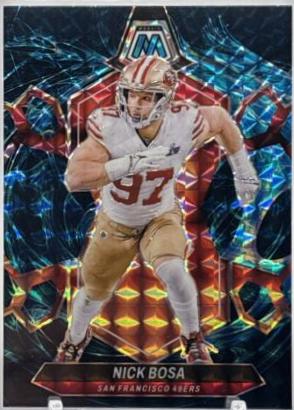 2024 Panini Mosaic Nick Bosa [Genesis] #195 card