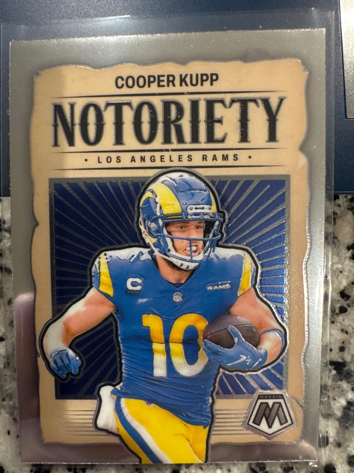 2024 Panini Mosaic Notoriety Cooper Kupp #13 card