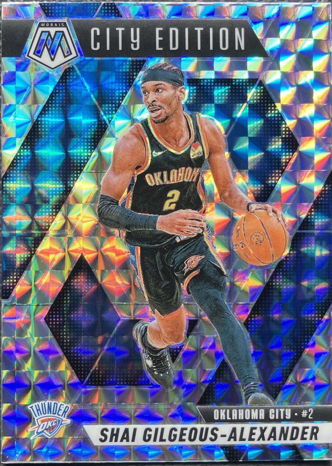2024 Panini Mosaic Shai Gilgeous-Alexander [Mosaic] #289 card