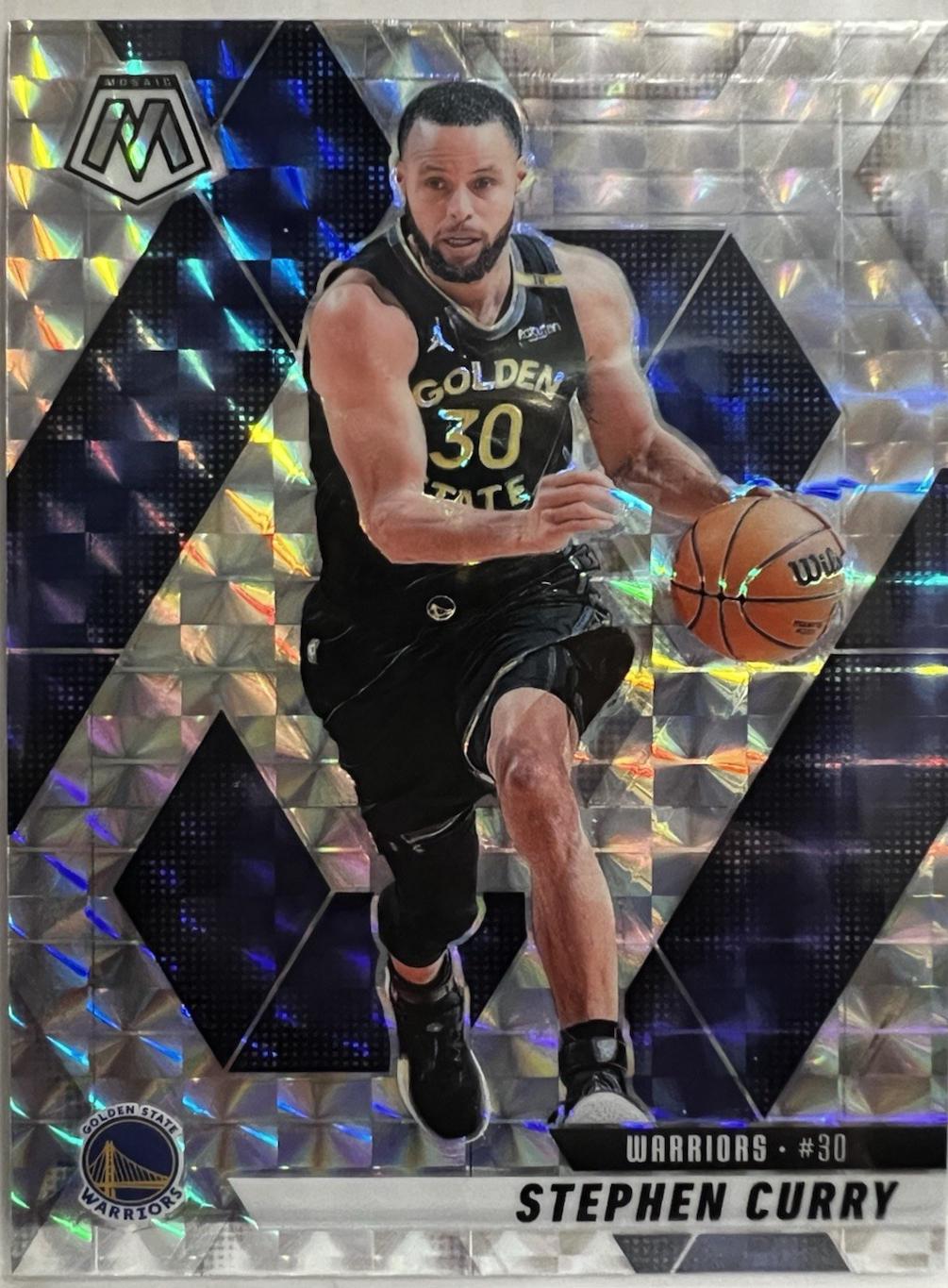 2024 Panini Mosaic Stephen Curry [Mosaic] #163 card