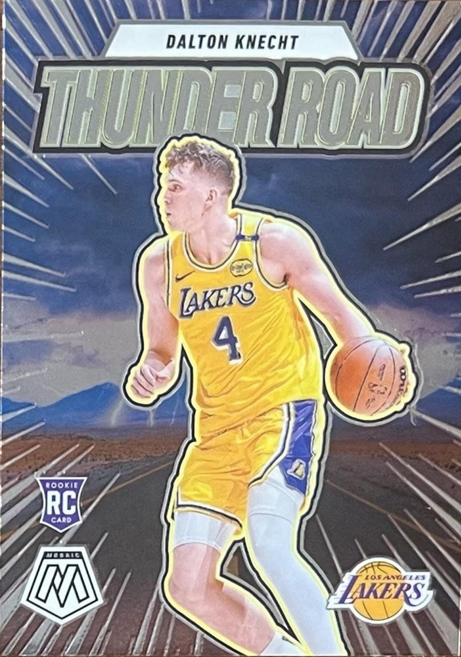 2024 Panini Mosaic Thunder Road Dalton Knecht #18 card