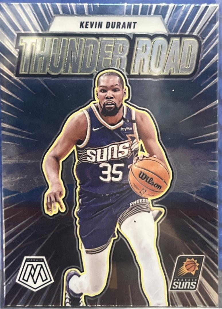 2024 Panini Mosaic Thunder Road Kevin Durant #2 card