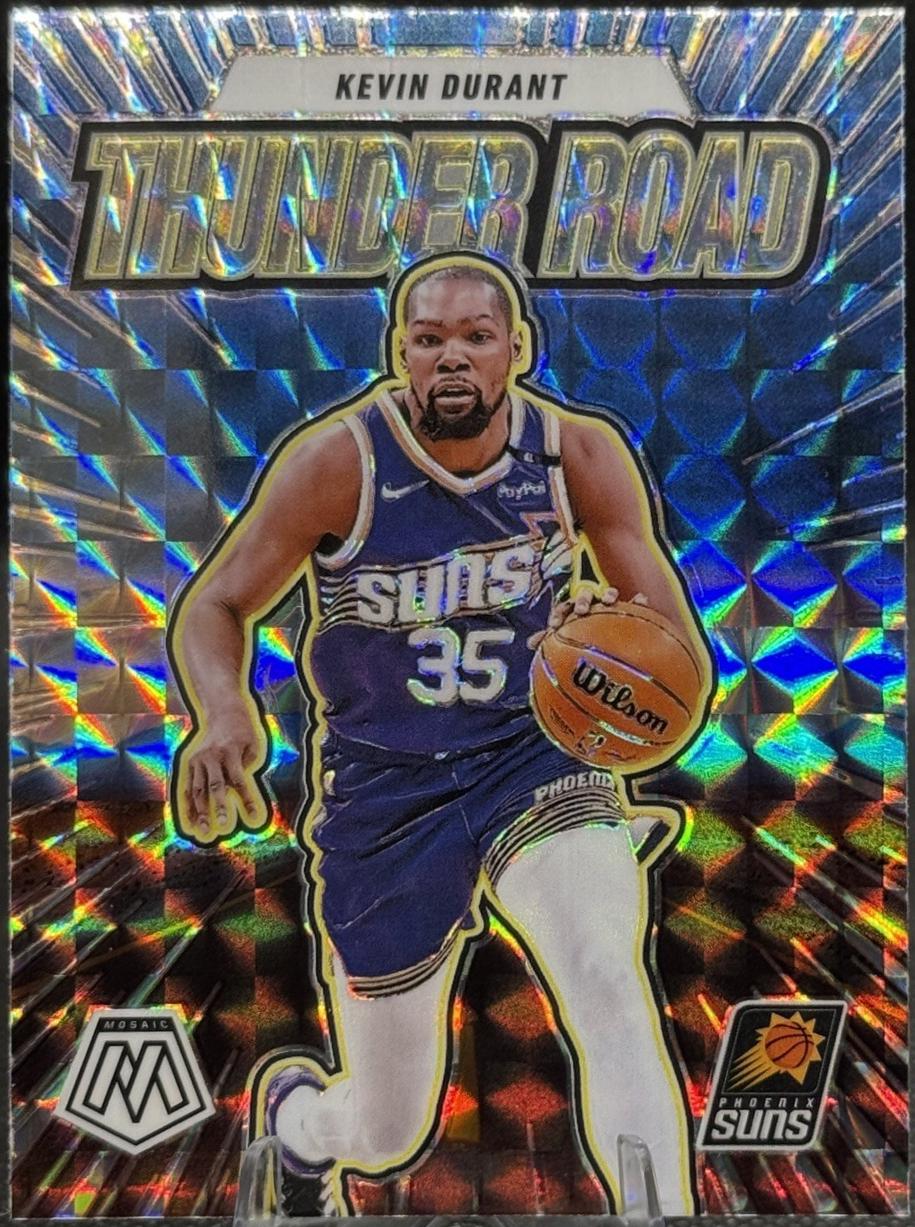 2024 Panini Mosaic Thunder Road Kevin Durant [Mosaic] #2 card