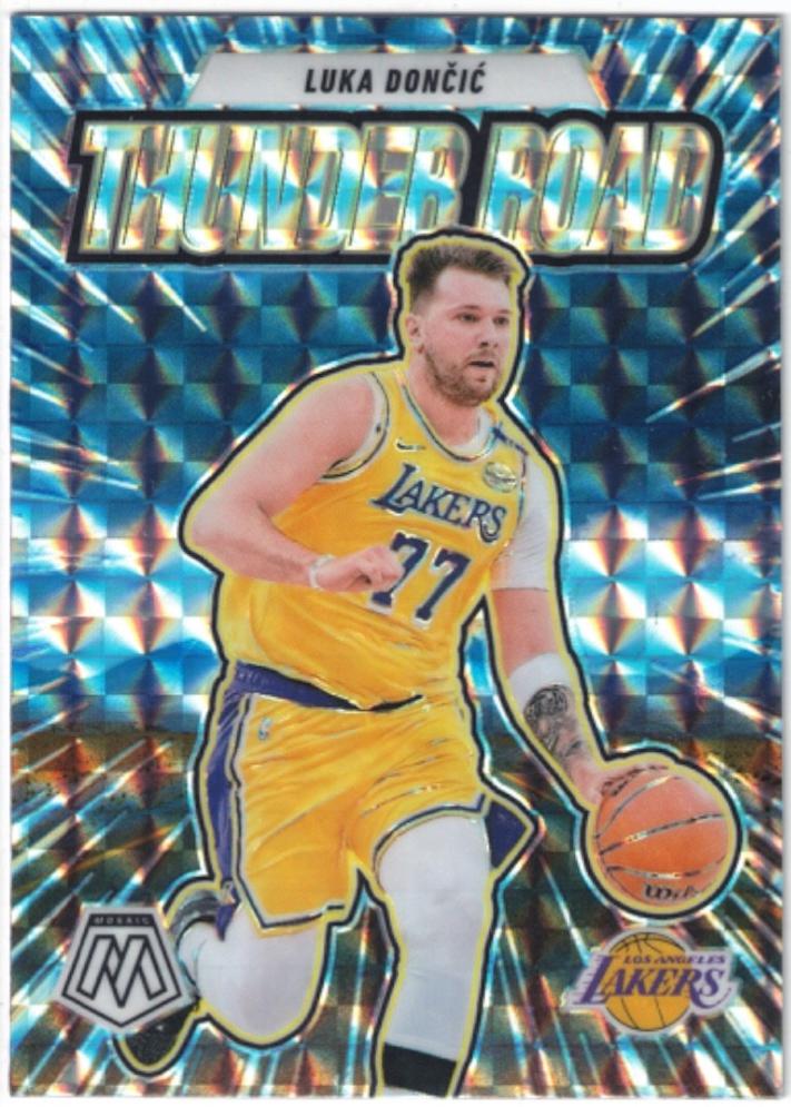 2024 Panini Mosaic Thunder Road Luka Doncic [Mosaic] #1 card