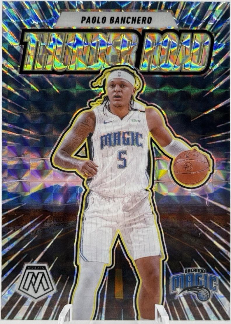 2024 Panini Mosaic Thunder Road Paolo Banchero #15 card