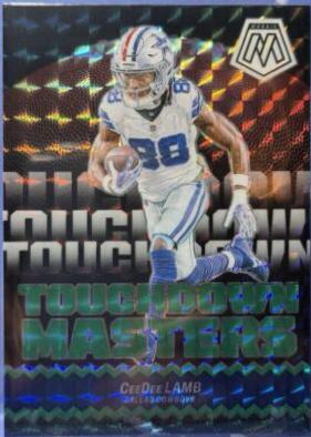 2024 Panini Mosaic Touchdown Masters CeeDee Lamb [Green] #TM-CDL card