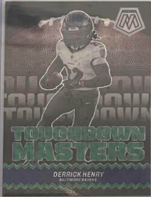 2024 Panini Mosaic Touchdown Masters Derrick Henry [Green] #TM-DHY card