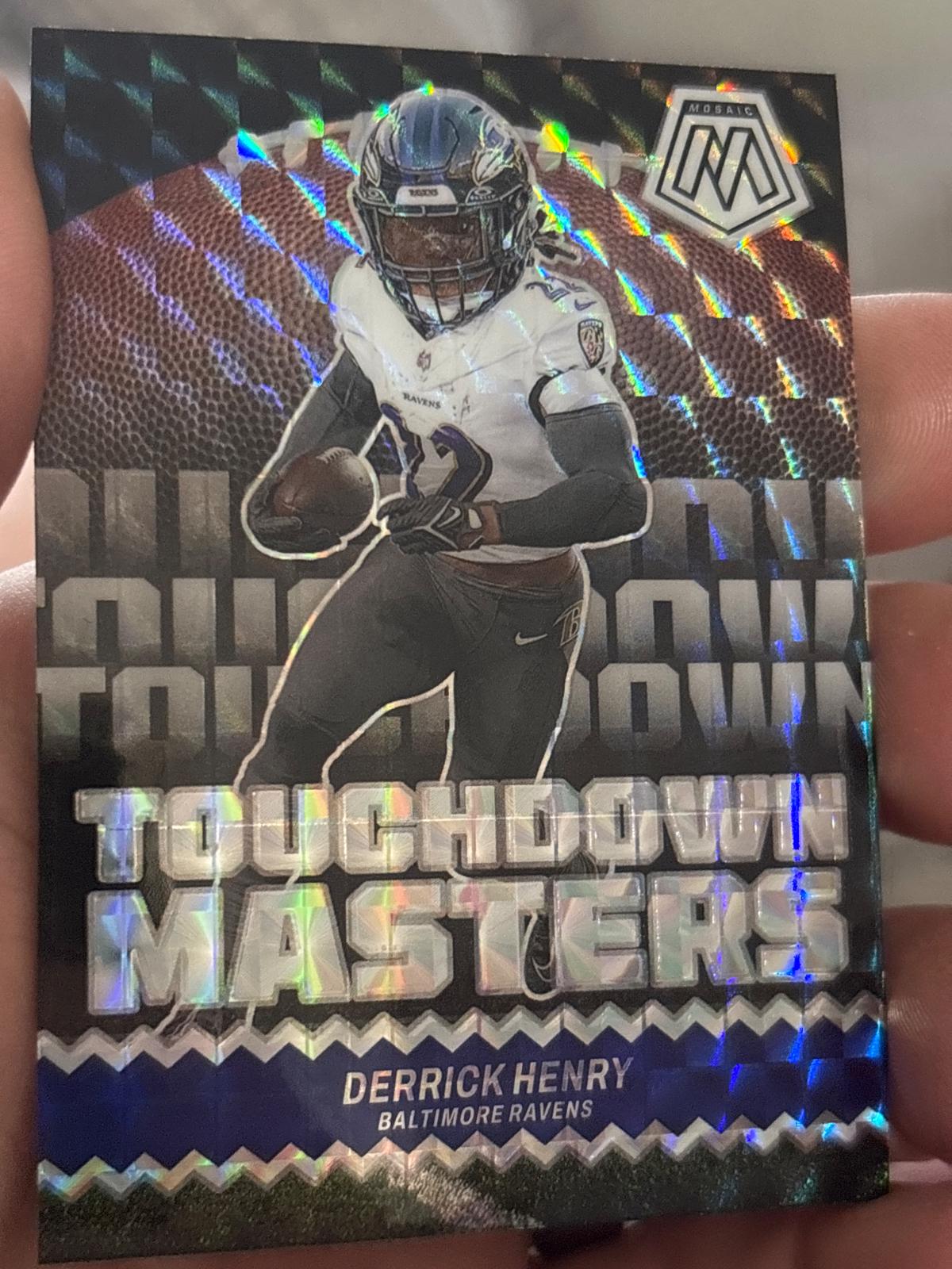 2024 Panini Mosaic Touchdown Masters Derrick Henry [Mosaic] #TM-DHY card
