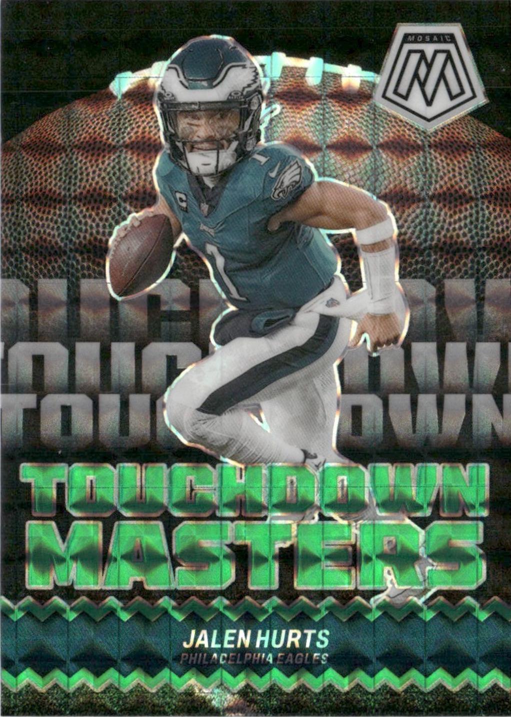 2024 Panini Mosaic Touchdown Masters Jalen Hurts [Green] #TM-JHS card