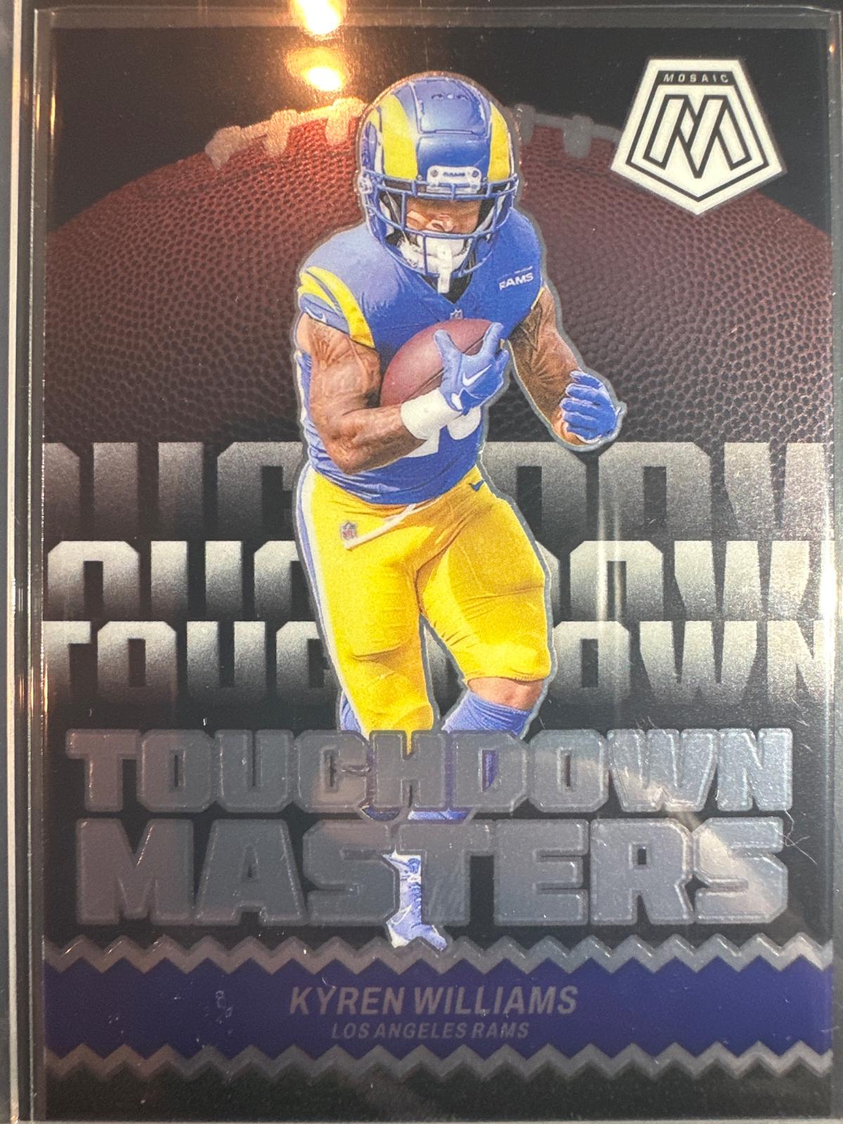 2024 Panini Mosaic Touchdown Masters Kyren Williams #TM-KWS card