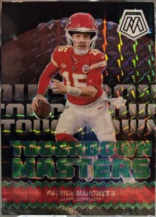 2024 Panini Mosaic Touchdown Masters Patrick Mahomes II [Green] #TM-PMS card
