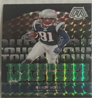 2024 Panini Mosaic Touchdown Masters Randy Moss [Green] #TM-RMS card