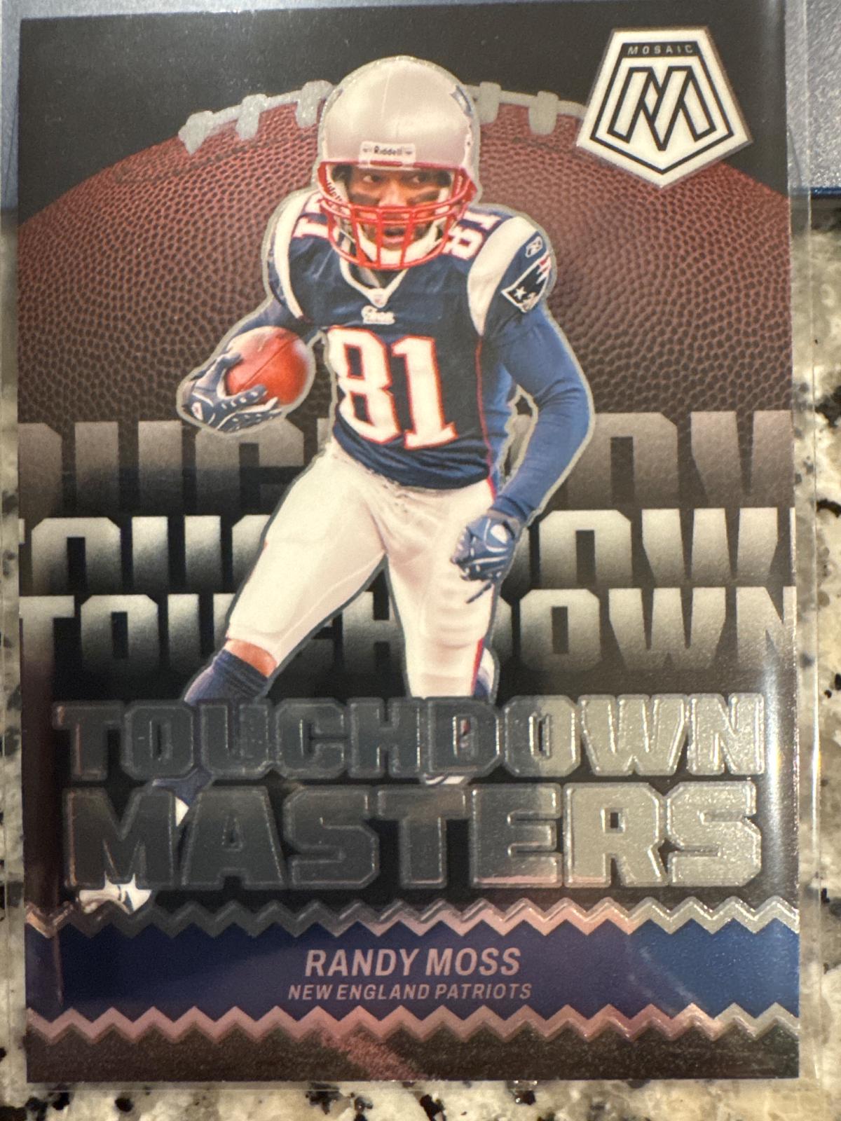 2024 Panini Mosaic Touchdown Masters Randy Moss #TM-RMS card