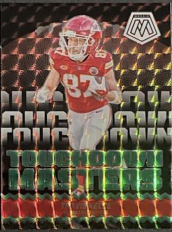 2024 Panini Mosaic Touchdown Masters Travis Kelce [Green] #TM-TKE card