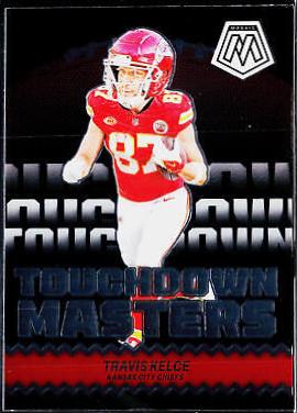2024 Panini Mosaic Touchdown Masters Travis Kelce #TM-TKE card