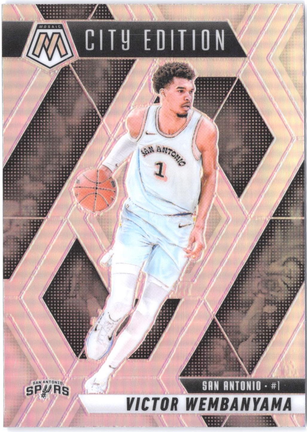 2024 Panini Mosaic Victor Wembanyama [Silver] #288 card