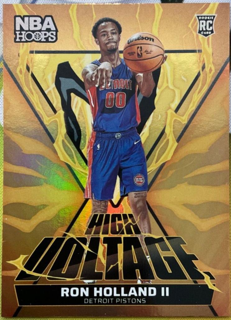 2024 Panini NBA Hoops High Voltage Ron Holland II #2 card