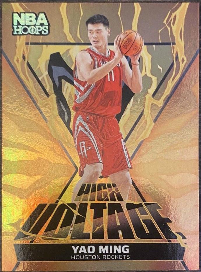 2024 Panini NBA Hoops High Voltage Yao Ming #22 card