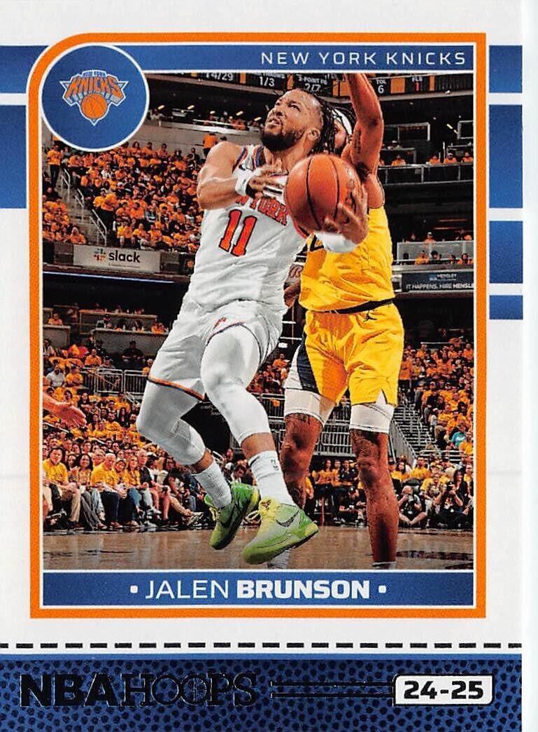 2024 Panini NBA Hoops Jalen Brunson #186 card