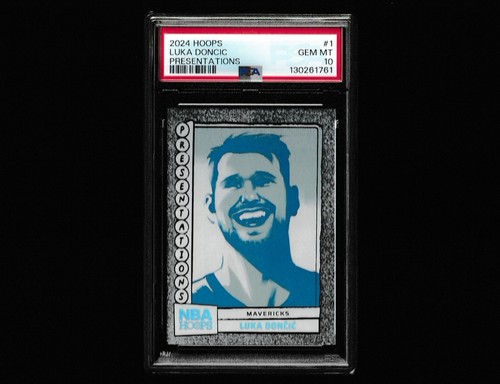 2024 Panini NBA Hoops Presentations Luka Doncic #1 card
