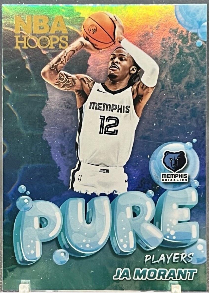 2024 Panini NBA Hoops Pure Players Ja Morant [Holo] #5 card